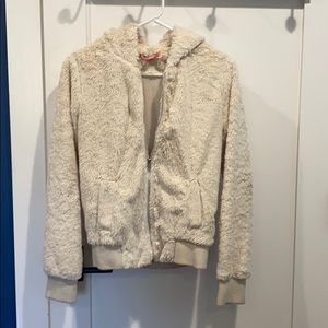 VINTAGE 2000s, Teddy zip up hoodie